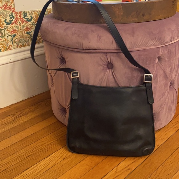 Coach Brand leather authentic vintage coach saddlebag nice - Picture 3 of 7